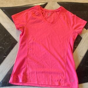 Champion Vivid Pink Short Sleeve Tee
